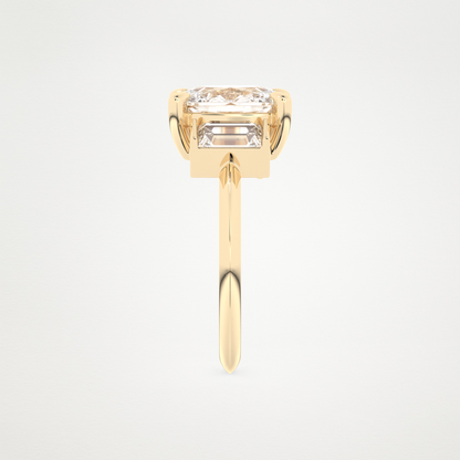 2 CT Moissanite Cushion Engagement Ring – Inspired by Kaley Cuoco 12