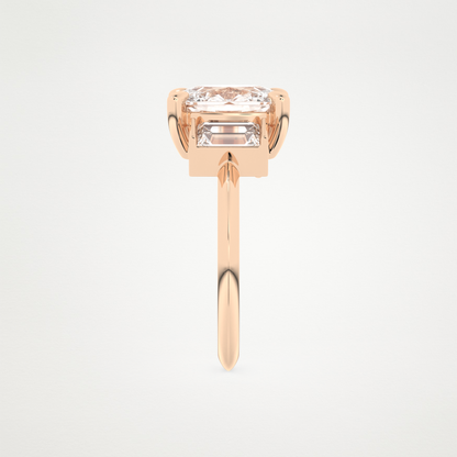 2 CT Moissanite Cushion Engagement Ring – Inspired by Kaley Cuoco 18