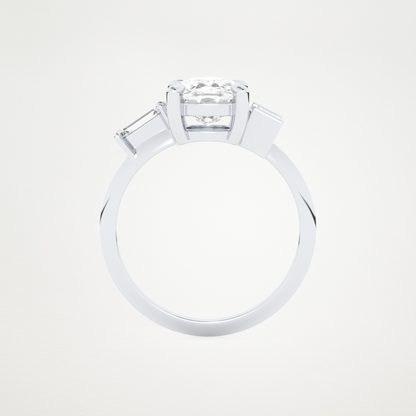 2 CT Moissanite Cushion Engagement Ring – Inspired by Kaley Cuoco 5