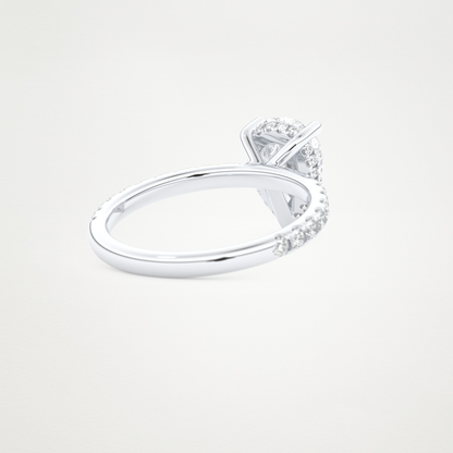 3 CT Moissanite Pear Ring – Inspired by Margot Robbie 3