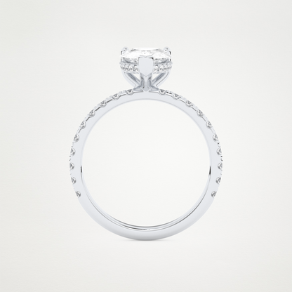3 CT Moissanite Pear Ring – Inspired by Margot Robbie 5