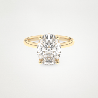 4.30 CT Moissanite Oval Ring – Inspired by Nina Dobrev 7