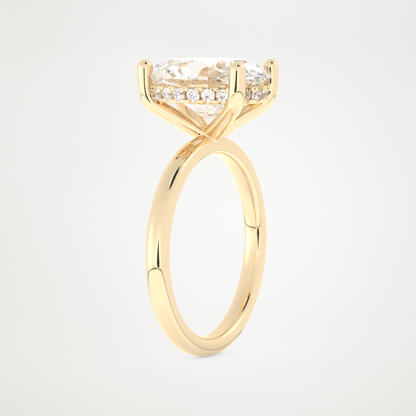 4.30 CT Moissanite Oval Ring – Inspired by Nina Dobrev 10