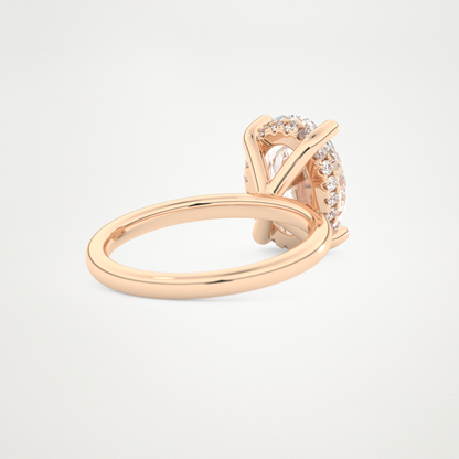 4.30 CT Moissanite Oval Ring – Inspired by Nina Dobrev 15