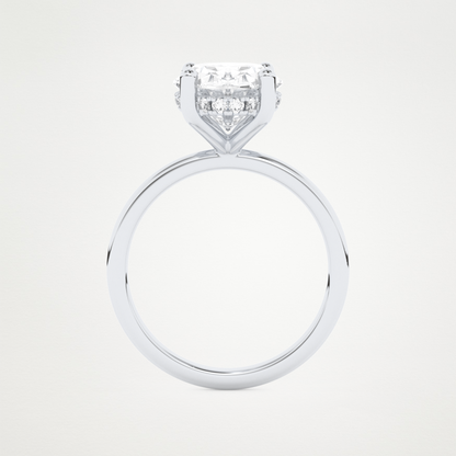4.30 CT Moissanite Oval Ring – Inspired by Nina Dobrev 5