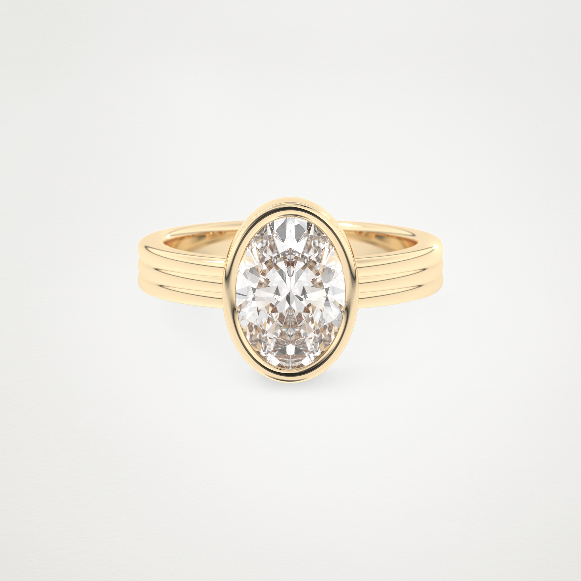 2.20 CT Moissanite Oval Ring – Inspired by Phoebe Dynevor 6