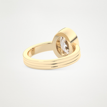 2.20 CT Moissanite Oval Ring – Inspired by Phoebe Dynevor 8