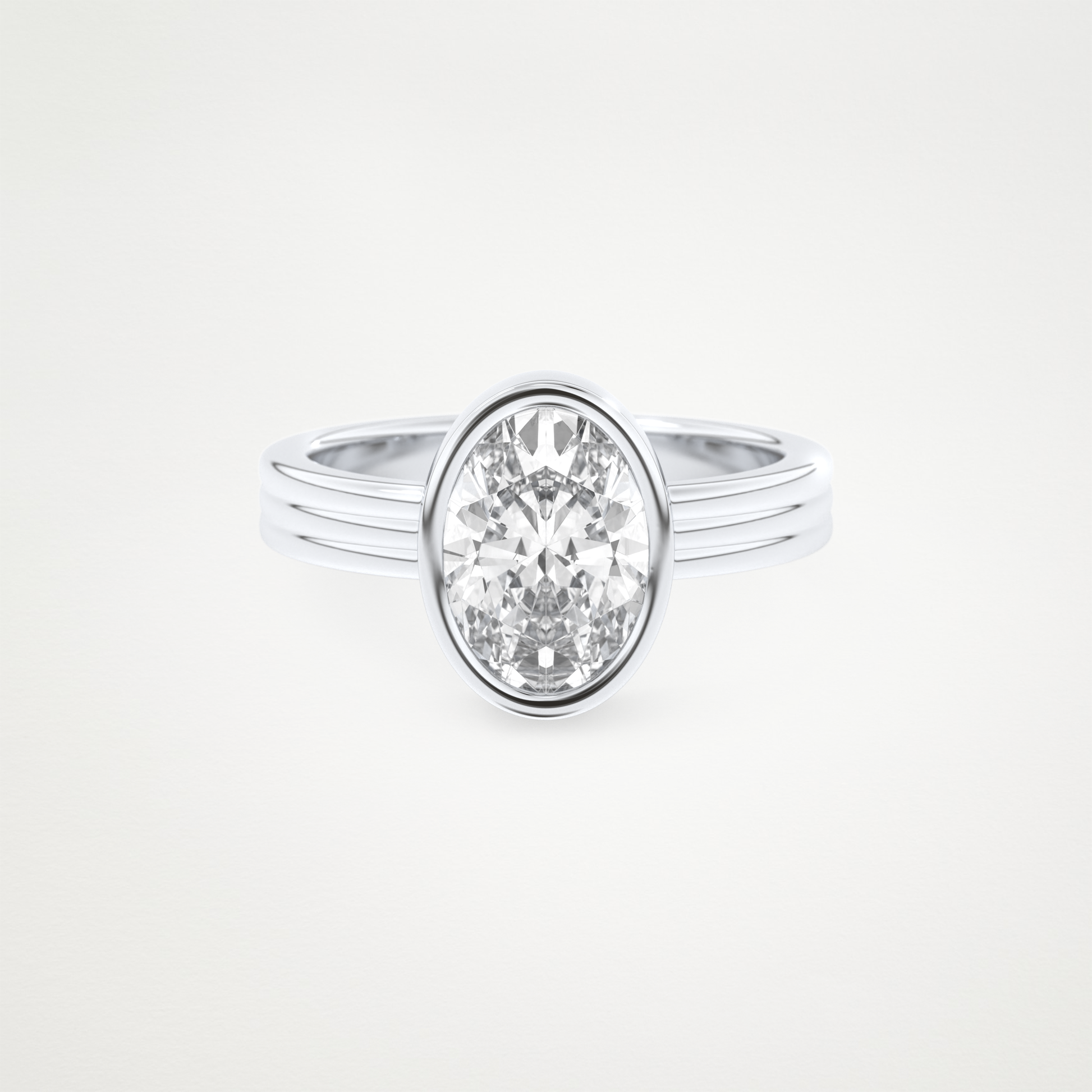 2.20 CT Moissanite Oval Ring – Inspired by Phoebe Dynevor 1