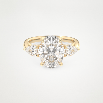 4.30 CT Moissanite Oval Ring – Inspired by Winnie Harlow 7