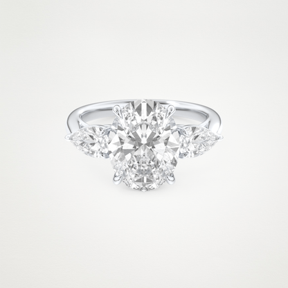 4.30 CT Moissanite Oval Ring – Inspired by Winnie Harlow 1