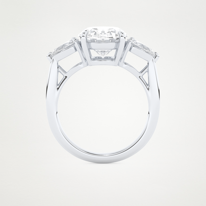 4.30 CT Moissanite Oval Ring – Inspired by Winnie Harlow 5
