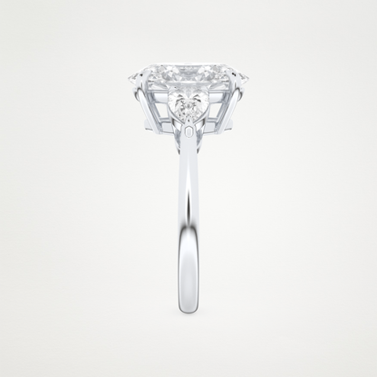 4.30 CT Moissanite Oval Ring – Inspired by Winnie Harlow 6