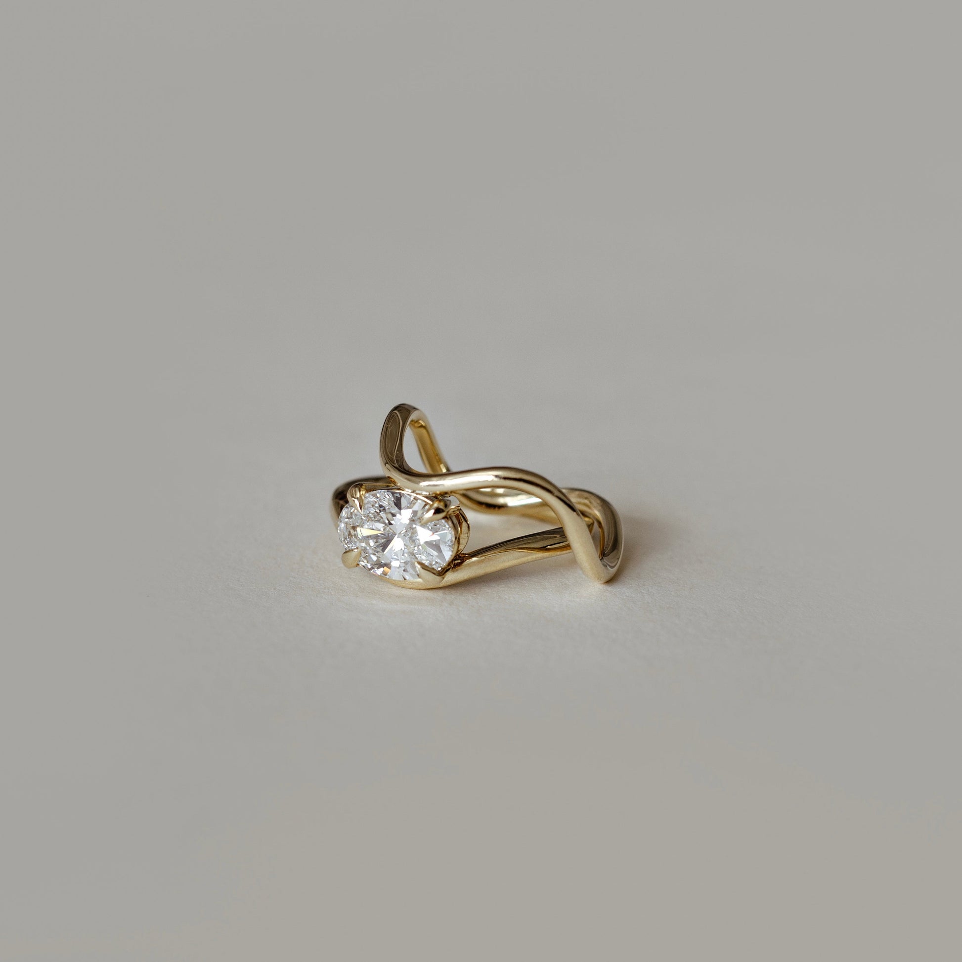 0.25 TCW Round Shaped Half Eternity Lab Grown Diamond Wedding Band