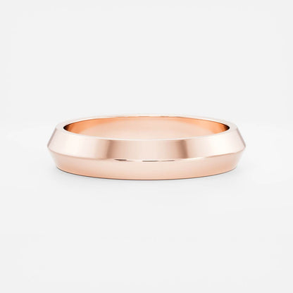 Stunning Knife Edge Wedding Bands