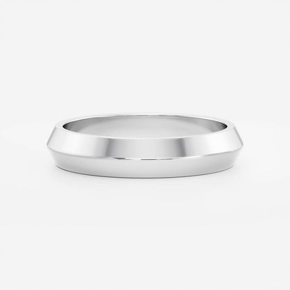 Stunning Knife Edge Wedding Bands