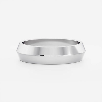 Stunning Knife Edge Wedding Bands