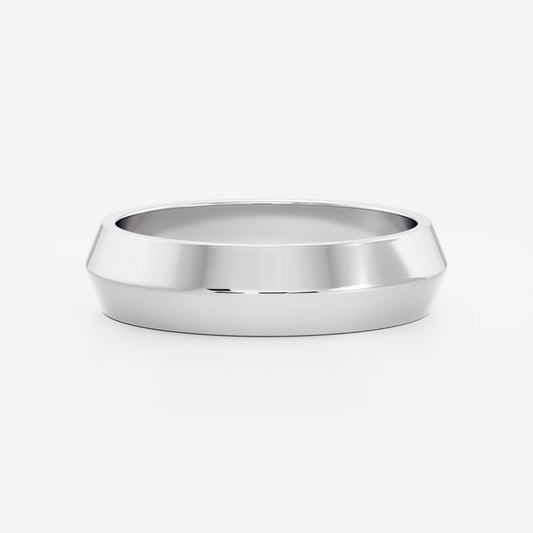 Stunning Knife Edge Wedding Bands