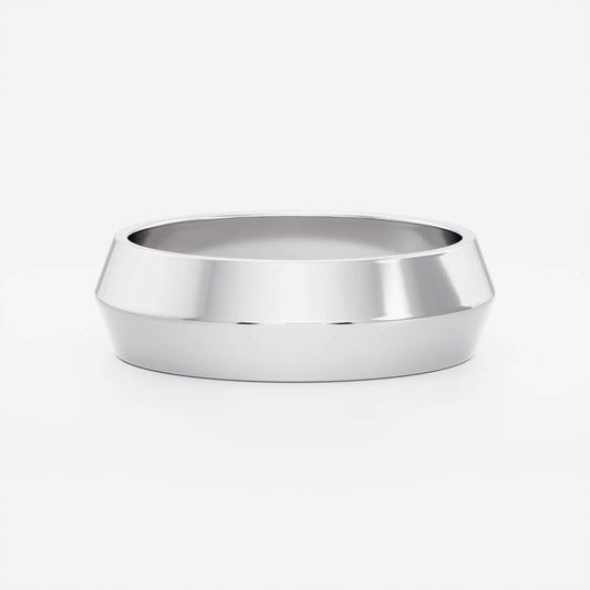 Stunning Knife Edge Wedding Bands