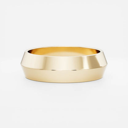 Stunning Knife Edge Wedding Bands