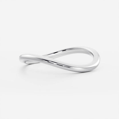 Stunning Contour Ceremonial Wedding Bands
