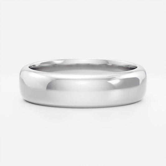 Classic Comfort Fit Wedding Band For Men's