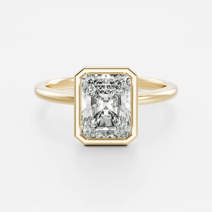 Marquise Cut Cluster Styled Lab Grown Diamond Engagement Ring