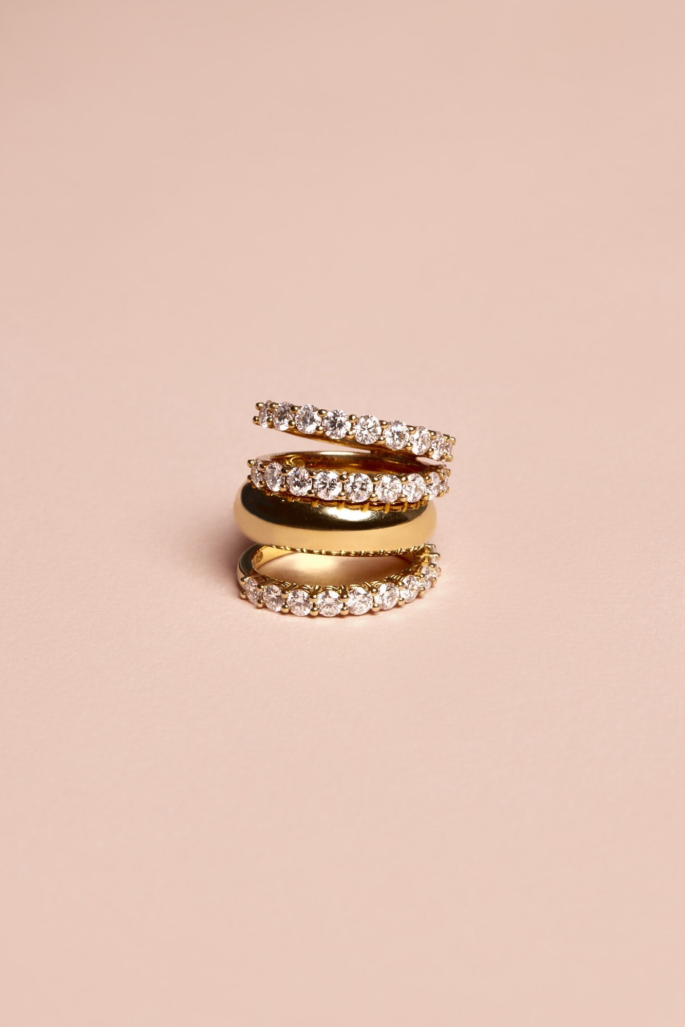 0.25 TCW Round Shaped Half Eternity Lab Grown Diamond Wedding Band