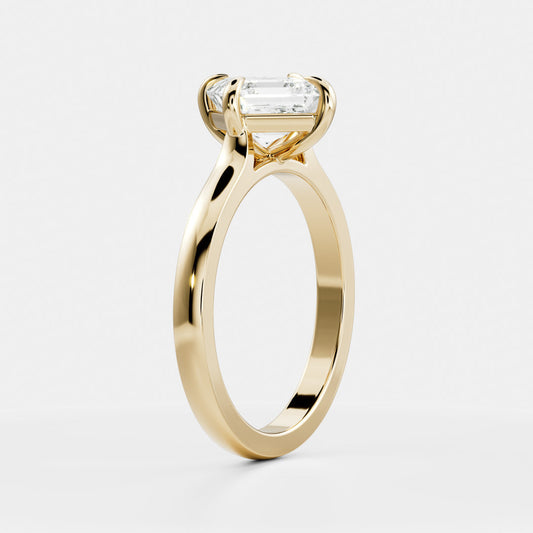 Marquise Cut Cluster Styled Lab Grown Diamond Engagement Ring