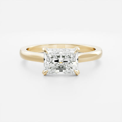 Marquise Cut Cluster Styled Lab Grown Diamond Engagement Ring