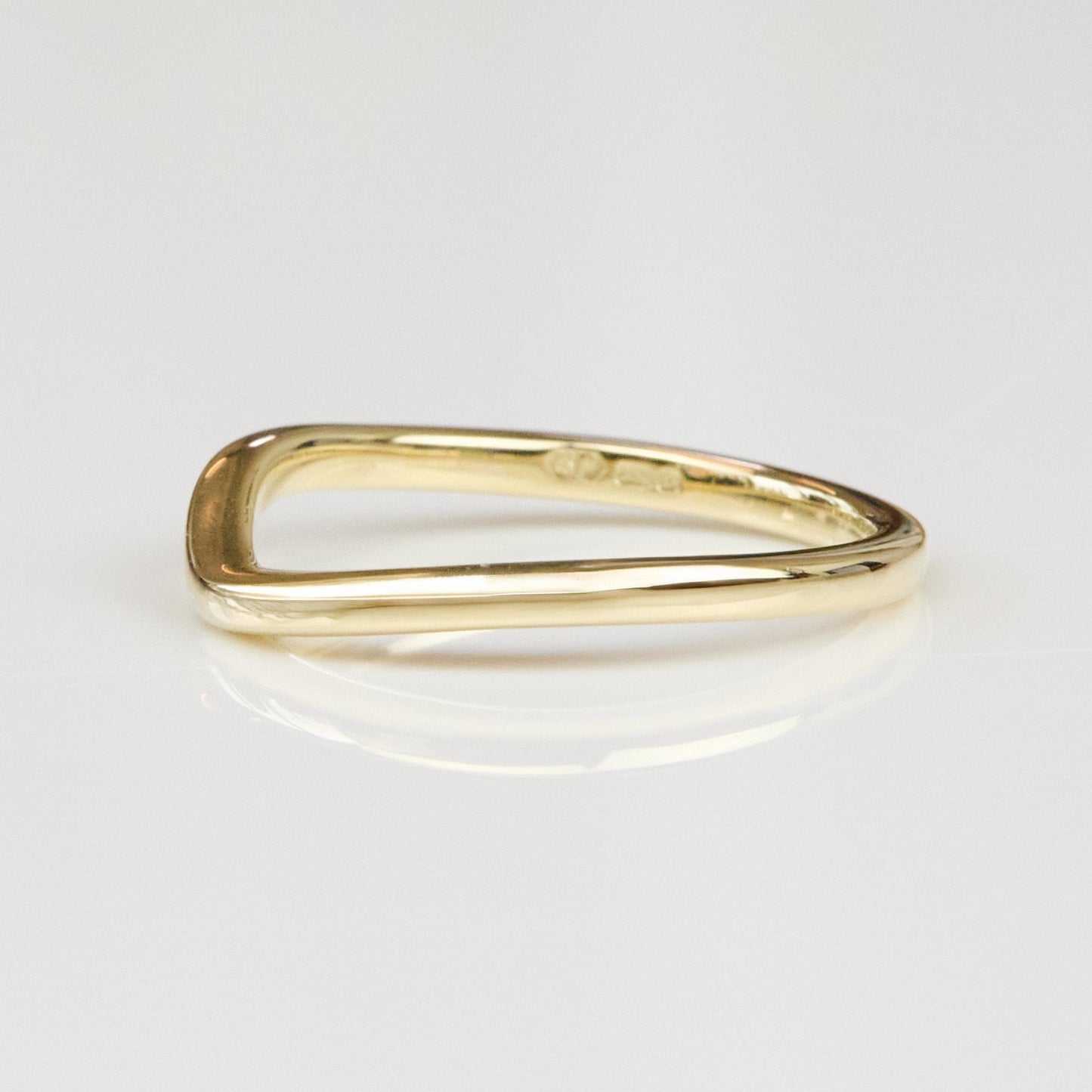 0.25 TCW Round Shaped Half Eternity Lab Grown Diamond Wedding Band