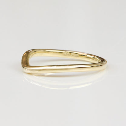 0.25 TCW Round Shaped Half Eternity Lab Grown Diamond Wedding Band