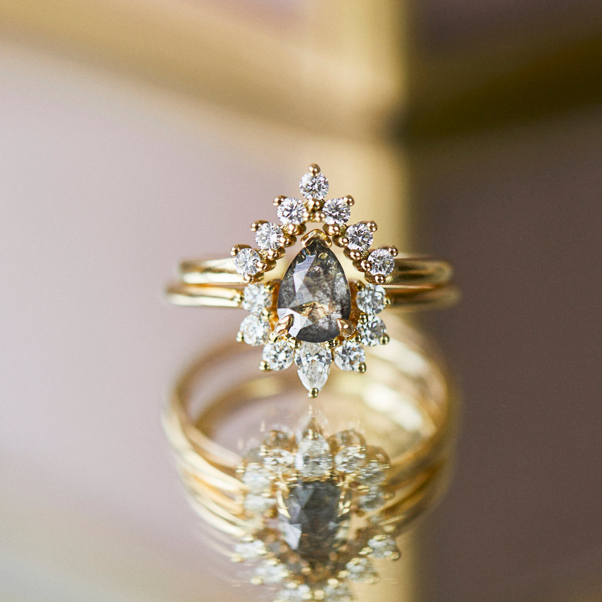 0.25 TCW Round Shaped Half Eternity Lab Grown Diamond Wedding Band