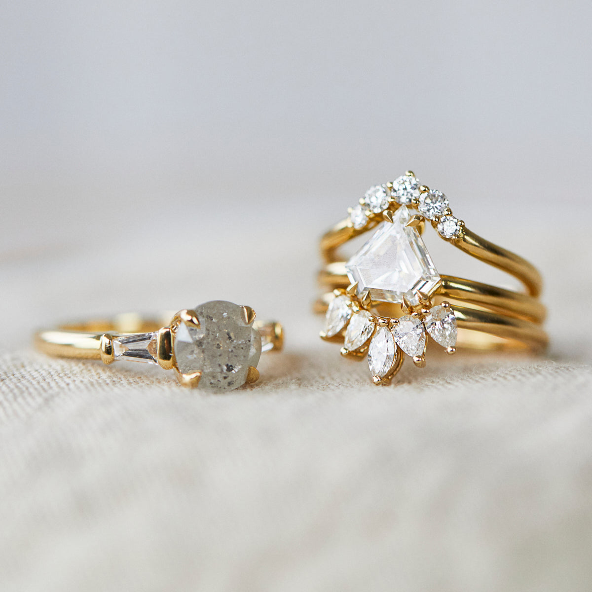 0.25 TCW Round Shaped Half Eternity Lab Grown Diamond Wedding Band