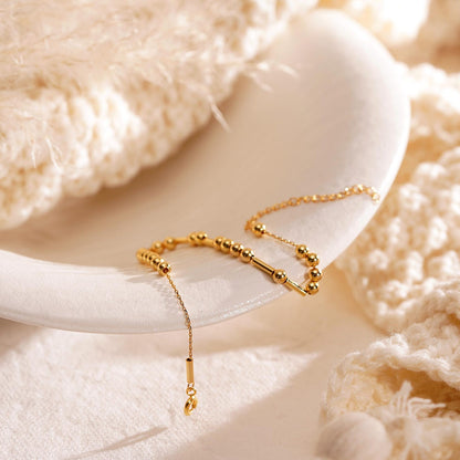 Custom Morse Code Name Bracelet