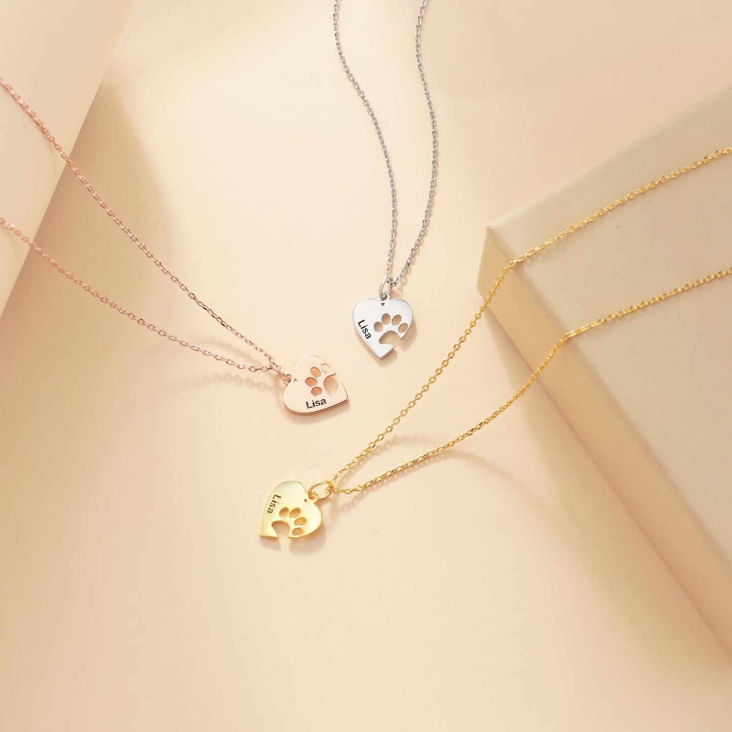 Custom Paw Print Pendant