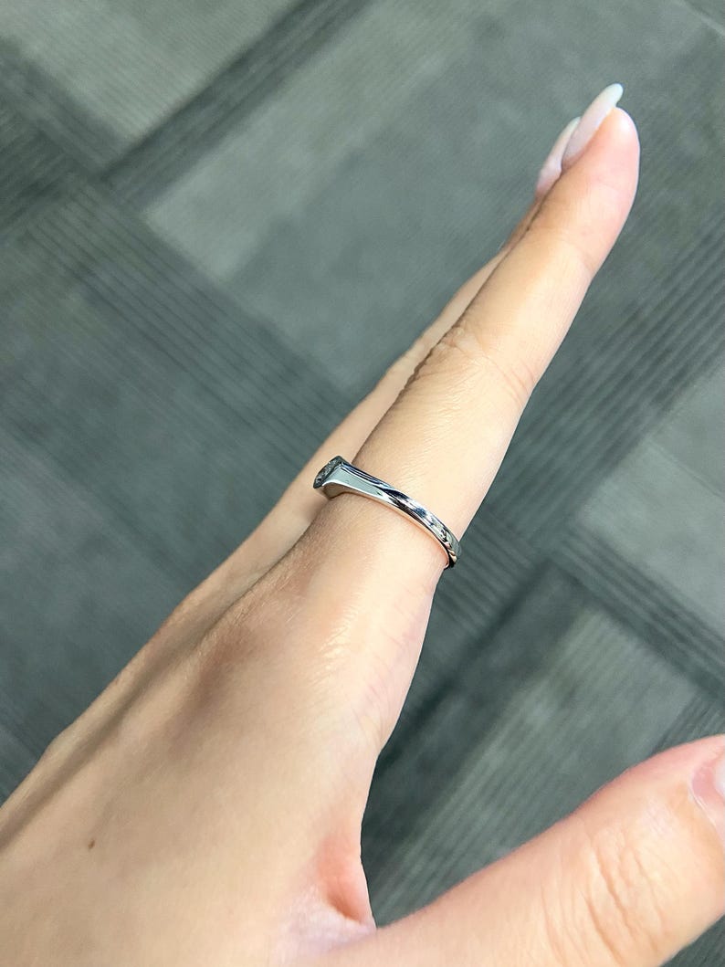 Marquise Shaped Three Stone Lab Grown Diamond Engagement Ring