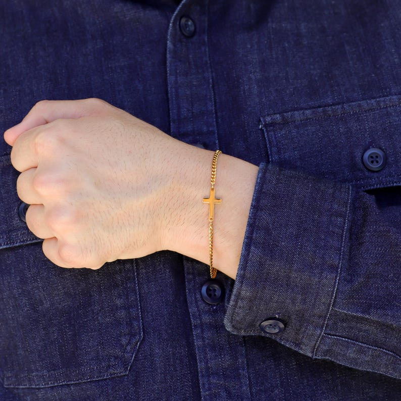Cross Bracelet For Men