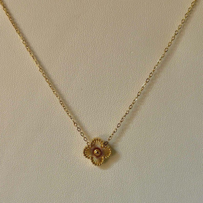 Clover Pendant Necklace For Men