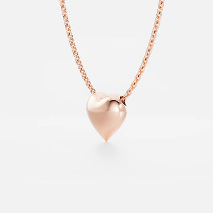 Contour Heart Necklace