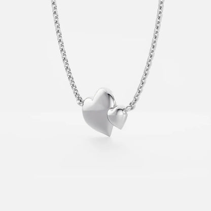 Contour Heart Necklace