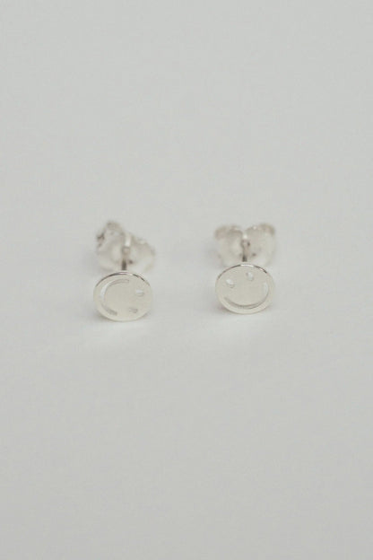 Smiley Stud Earrings