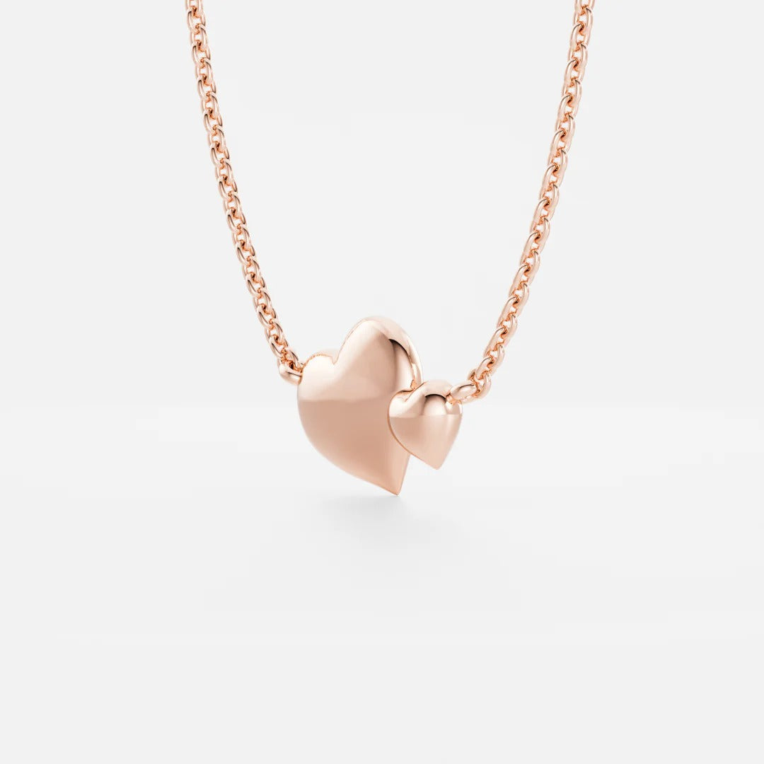Contour Heart Necklace