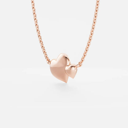 Contour Heart Necklace