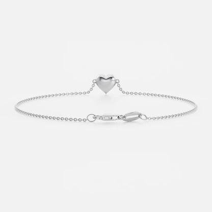 Contour Heart Bracelet