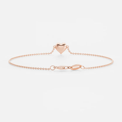 Contour Heart Bracelet