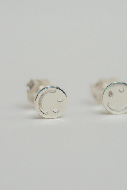 Smiley Stud Earrings