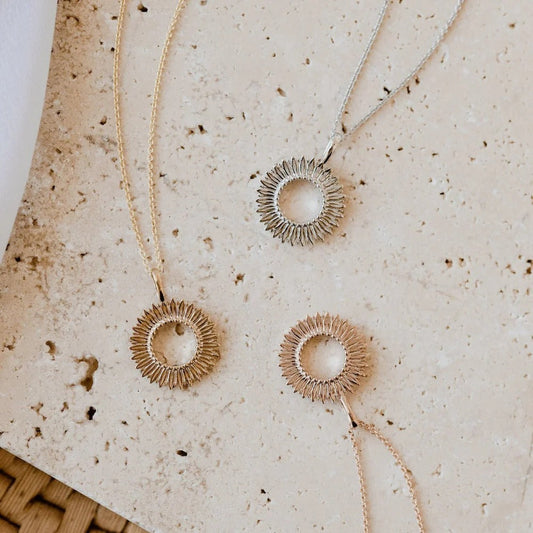 Bloom Charm Pendant Necklace