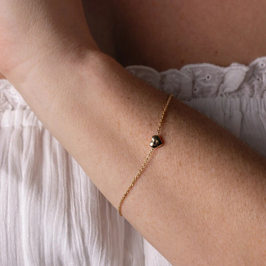 Contour Heart Bracelet