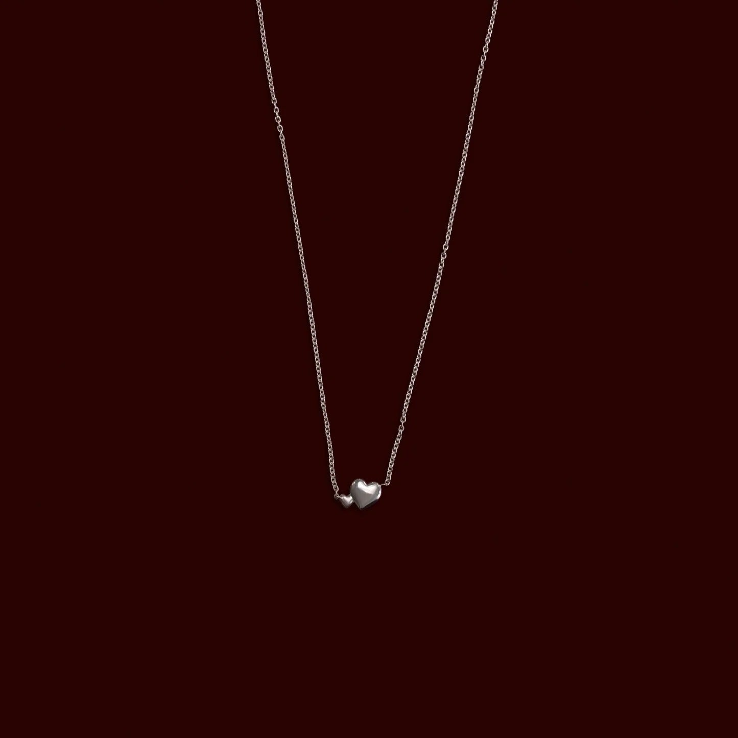 Contour Heart Necklace