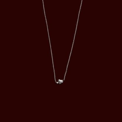 Contour Heart Necklace